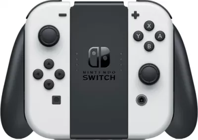 Konzolë Nintendo Switch OLED, 7", e bardhë