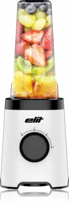 Blender smoothie Elit Fresh&GO BSM-24 320W, 2x shishe 600 ml, i bardhë
