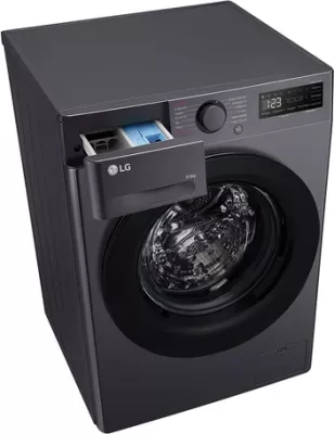 Lavatriçe me tharëse LG F4DR509SBM 6 kg 1360 RPM e zezë