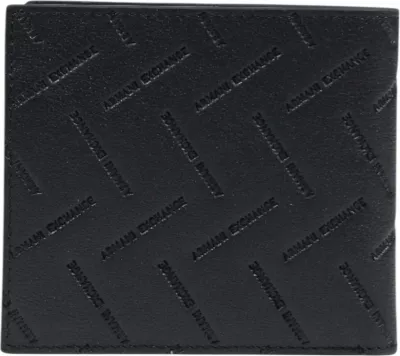 Portofol për meshkuj Armani Exchange XM000167 AF27287, i zi