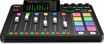Konsolë produksioni audio Rode RODECaster Pro II, e zezë