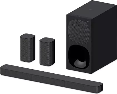 Soundbar Sony HT-S20R 5.1ch 400W Dolby Digital, Bluetooth/USB, HDMI ARC, i zi (me subwoofer + 2 altoparlantë prapa)