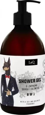 Xhel dushi për meshkuj LaQ Doberman Sex and Business, 500ml