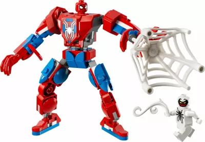 Set ndërtimi LEGO Marvel Mech Spider-Man vs. Anti-Venom 76308, 107 pjesë, 6+