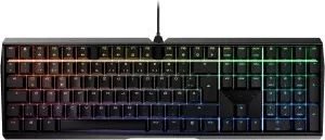 Tastierë Cherry G80-3874LXADE-2 GER-layout, lidhje USB-C, ndriçim RGB, e zezë