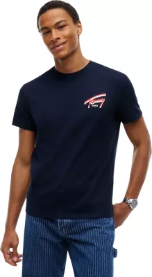 Maicë për meshkuj Tommy Hilfiger Jeans DM0DM23542, kaltër e errët