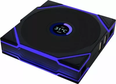Ventilator PC Lian Li UNI FAN TL Wireless LCD 120mm ARGB, 1 copë, i zi