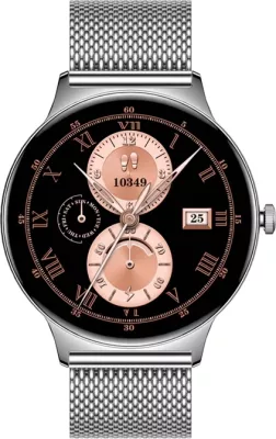 Smartwatch Colmi V89 AMOLED 1.43" BT thirrje 100+ sporte IP67 çelik argjendtë