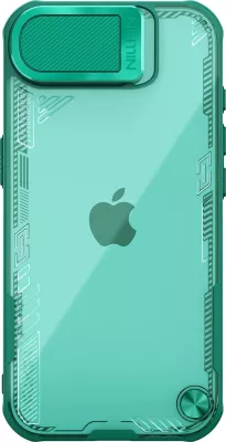 Mbështjellës Nillkin Iceblade Prop për iPhone 16e, me kapak kamere dhe stand, Gjelbër