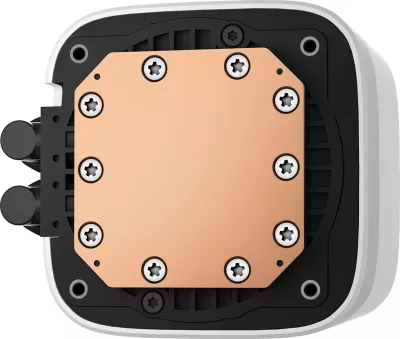 Ftohës uji all-in-one për procesor DeepCool LE360 WH V2, 3x12cm, i bardhë
