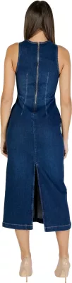 Fustan i gjatë Colcci 044.11.00193 për femra, blu e errët denim [Madhësia: S]