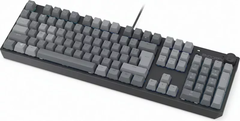 Tastierë mekanike Endorfy Thock V2 TKL, Red Switches, DE Layout, gri