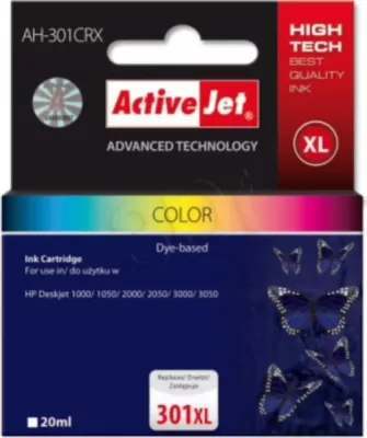 Kartushë boje ngjyrë ActiveJet 301XL (CH564) AH-301CRX 21ml