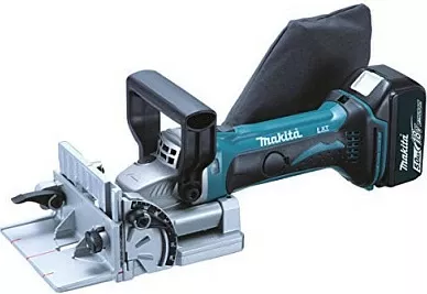 Makineri për lidhje pllakash Makita DPJ180, 18V, pa kabllo, 2 cm thellësi, blu