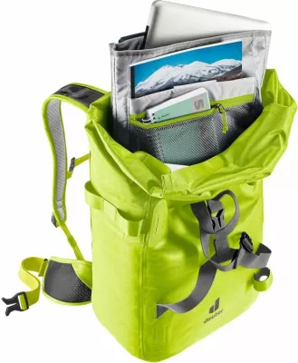 Çantë shpine Deuter, unisex, e gjelbër