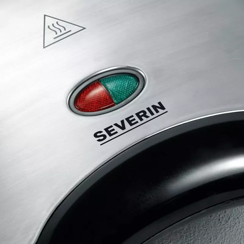 Sandwich maker SEVERIN SA2969, 600 W, i zi, inox