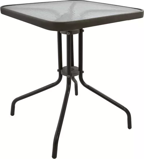 Tavolinë FIGO metalike ngjyrë kafe 60x60x72 cm FH5035.02