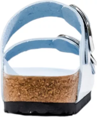 Sandale femra Birkenstock Arizona Big Buckle 1030374, blu e çelët [Madhësia: 39]