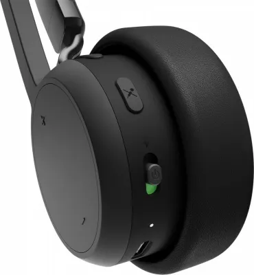 Kufje wireless Lenovo 4XD1Q30302, stereo, Bluetooth 5.3, mikrofon, e zezë