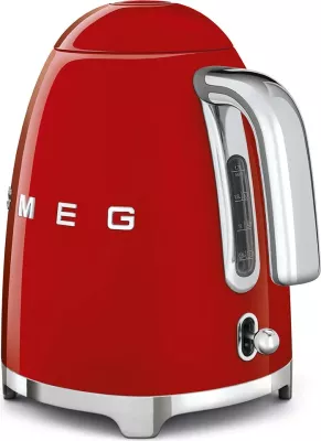 Ibrik elektrik SMEG KLF03RDEU, 1.7L, 2400W, i kuq