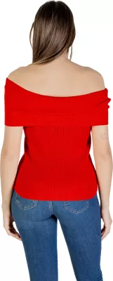 Bluzë për femra Only Onlelectra Life 15341690, e kuqe [Madhësia: M]