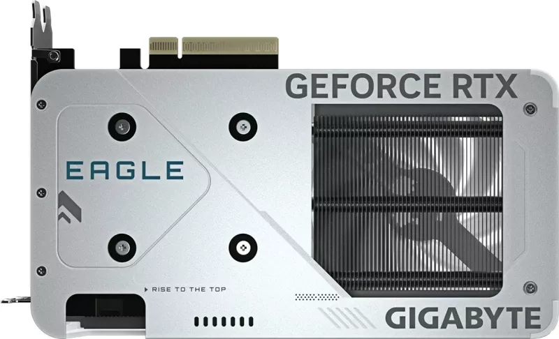 Kartelë grafike Gigabyte GeForce RTX 5060 EAGLE OC ICE 8G, 8 GB GDDR7, e bardhë
