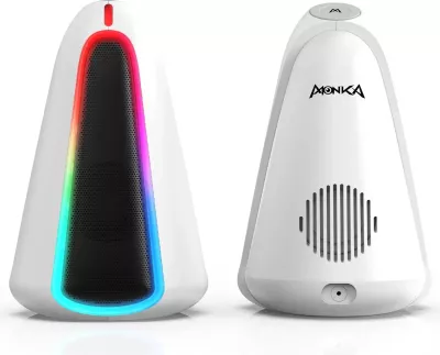 Altoparlantë Marvo Monka Zilla SG-500 2x3W RGB, të bardha, set 2 copë