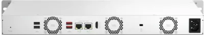 Server NAS QNAP TS-464eU-8G, 8GB RAM, 1U rack, 4-bay, 2x 2.5GbE, HDMI 4K, i zi
