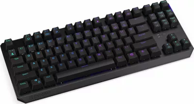Tastierë mekanike gaming Endorfy Thock TKL Wireless EY5A081, Kailh Box Black, RGB, Bluetooth/2.4GHz/USB, US layout, e zezë