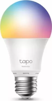 Llambë smart Wi‑Fi TP-Link Tapo L530E, E27, multicolor, 8.7W 806lm, 2500-6500K, e bardhë