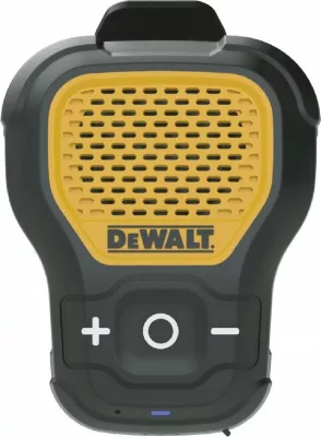 Altoparlant DeWalt Ultra Mini DXMA190-1148-DWG, Bluetooth 5.0, IP56, 10h bateri, me mikrofon, i verdhë