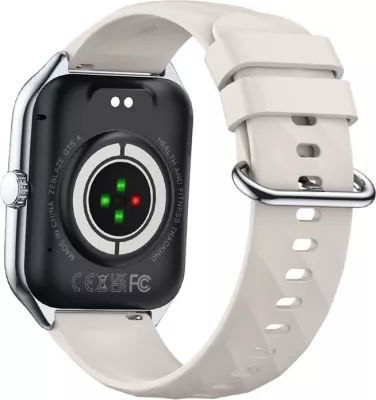 Smartwatch Zeblaze GTS 4 1.94" AMOLED, thirrje me Bluetooth, IP68, pa GPS, bateri 300 mAh, argjendtë