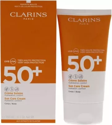  Krem kundër diellit Clarins, 50ml