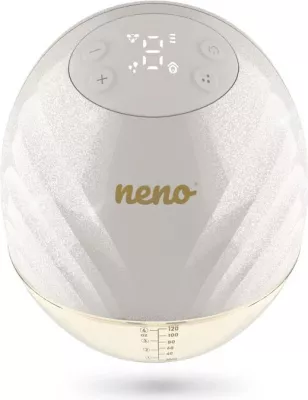 Pompë gjiri elektronike neno Perla, pa kabllo, me ekran LCD