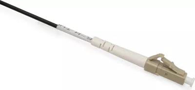 Kabllo optike Digitus LWL Universal Breakout, 12 fibra, Multimode OM4, LC/UPC - LC/UPC, e zezë