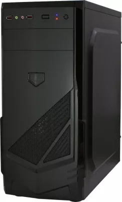Kasë kompjuteri Inter-Tech B-30, Midi Tower, PC, ATX, micro ATX, e zezë