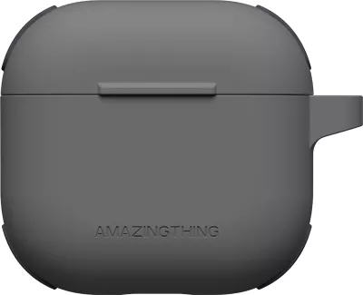 Mbështjellës AmazingThing Omni Case për AirPods 4, i zi
