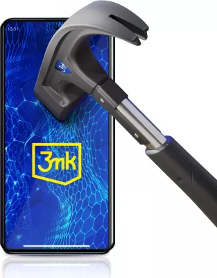 Xham i temperuar 3mk HardGlass Lite për Xiaomi Redmi Note 12 Pro/Pro+, 9H, i zi