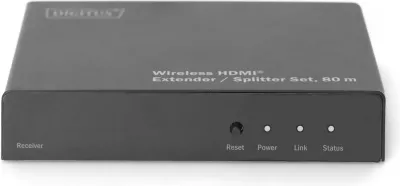 Transmetues HDMI pa tela Digitus DS-55315 për Click & Present Pro, i zi