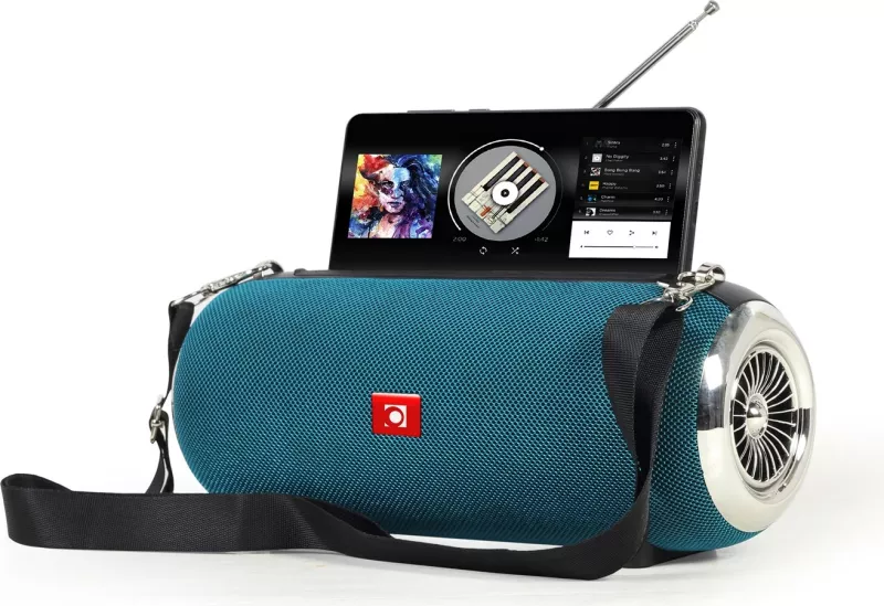 Altoparlant portativ Gembird SPK-BT-17-G, 5W, i gjelbër