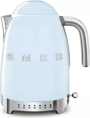Ibrik elektrik SMEG KLF04PBEU, 50s Style, pastel blu