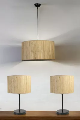 Set llambë tavani dhe llamba tavoline Opviq, 8870-9