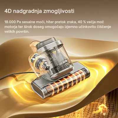 Pastrues marimangash UWANT M700, 18000Pa, 65°C, UVC, ekran LED, gri