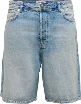 Shorce xhinsi për meshkuj Only & Sons ONSFADE MB TINT 9085, xhins i çelët [Madhësia: L]