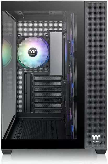 Kasë Thermaltake View 380 TG ARGB, Midi Tower, e zezë