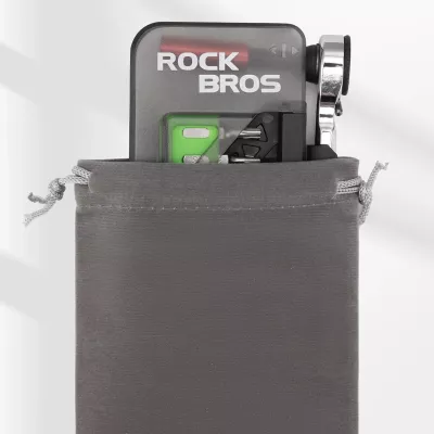 Set veglash për biçikletë Rockbros Mini Ratchet Tool Set, 12 bita, gjelbër transparent