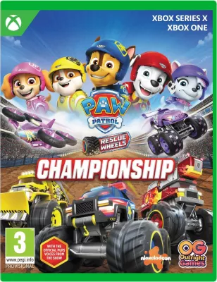 Video lojë Bandai Namco Paw Patrol Rescue Wheels: Championship, Xbox One/Xbox Series X