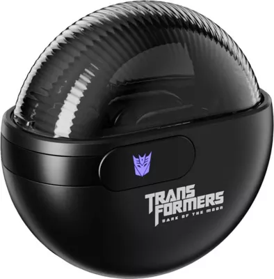 Kufje TWS Transformers TF-T09, wireless, Bluetooth 5.4, e zezë