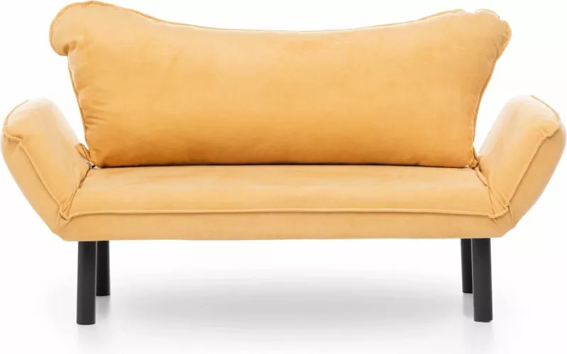 Divan-krevat 2 vendësh Atelier del Sofa, ngjyrë mustard