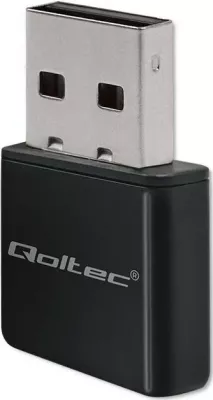 Adapter NANO WiFi Qoltec 56986, Standard N, USB2.0, 300Mbps